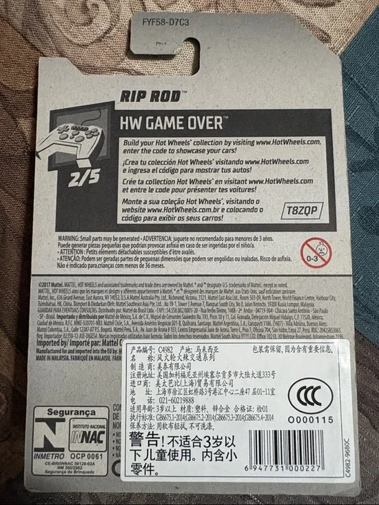 🛍️5/$20🛍️Hot Wheels Rip Rod - Picture 3 of 3